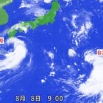 お盆直撃 台風7号は本州上陸恐れ?!