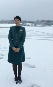 【画像8枚】外資系CAさん、初めての日本に来て大ハシャギしてしまうwwwwwwwwwwwwwww