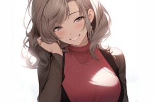 【画像】森香澄、体に張りつくゲキ薄ニットがおっぱいを強調してしまうwwwwwwwwwwwwwwwww