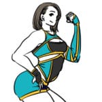【画像】女子プロレス、ちょっとエロい