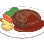 【画像】さわやかのハンバーグ、めちゃくちゃ美味そうwwwwwwwwwwwwwwwwwwww