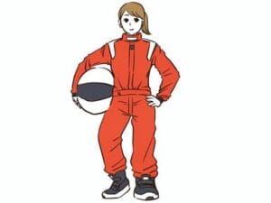 【画像15枚】元女子小学生のレーサーさん、これは可愛い!