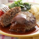 【画像】こんな「高級ハンバーグ」をマスタードで食べてみたい!