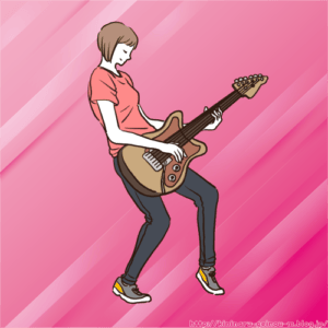 【画像】女ギタリストさん「再生数伸びないなあ、そうだ！」