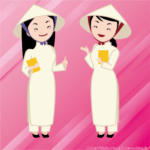 【画像】アオザイを着た女性たち、雨が降ってきてスケスケになってしまうwwwwwwwwwwwwwwwwww