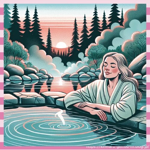 【画像】外国人女性「温泉きたよ～(ﾊﾟｼｬ」