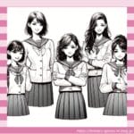 【画像】JKの集団さん、白昼堂々むちむちの太ももをさらけ出す