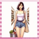 【画像】エッチなカッコで買い物するお姉さんwwwwwwwwwwwwwwwwwwwwwwww