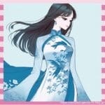 【悲報】ベトナムJKの制服・アオザイが雨で濡れるとスケスケ仕様にwwwwwwwwwwwwwwwwwwww