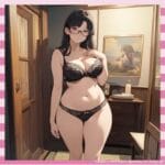 【画像】えっちなメガネ巨乳
