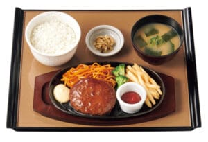 【画像】超大盛りハンバーグ、どうぞ!