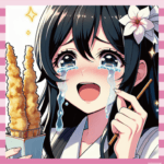 【画像】天ぷらそばの海老天が大きすぎて泣きだす女wwwwwwwwwwww