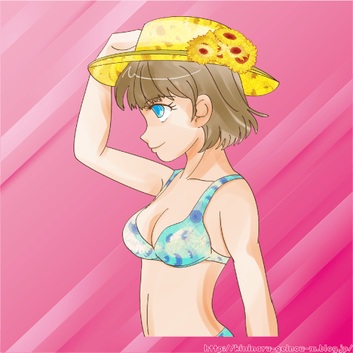 【画像】乳だけは100点の女の子