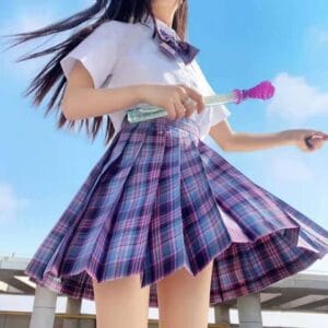 【画像9枚】平成JK、ミニスカすぎる