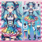 【画像】初音ミクさん、精子を3リットル搾り取りそうなビジュアルが話題にwww
