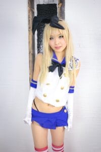 【画像6枚】この貧乳JDコスプレイヤー好き？