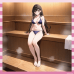 【画像】サウナに現れた爆乳熱波師…おっぱいが凄すぎて目が離せないwww