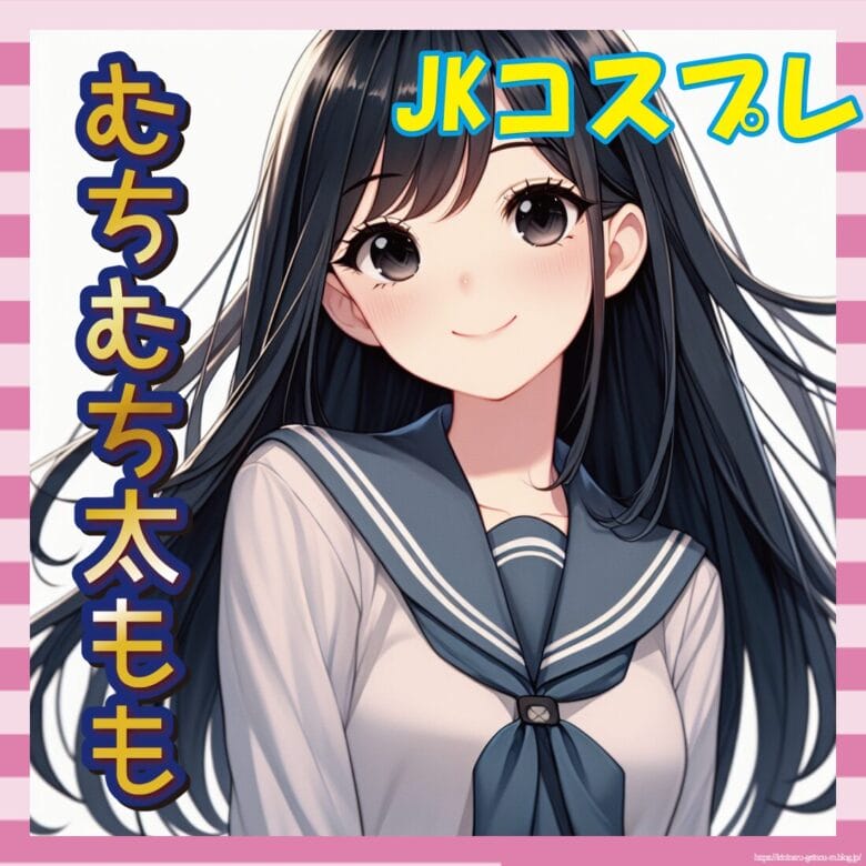 【画像】JKさん「コスプレしてみたけど太ももパツパツで萎えた…」←いやありがてぇｗ-サムネ