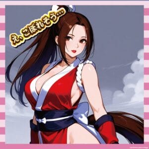 【画像】不知火舞さん、こぼれ落ちる寸前ｗｗｗｗｗ