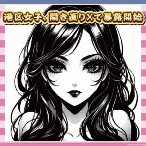 キメセクで逮捕された港区女子、開き直ってXで赤裸々に語るアカウントを始める