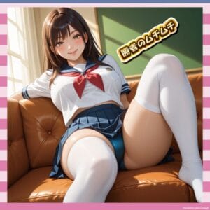 【閲覧注意】太ももに魂吸われるレベルのJK画像wwww