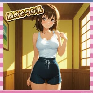 【画像】女「友達に“乳掴めそう”って言われた…」←画像見たらガチで掴めそうだったwww