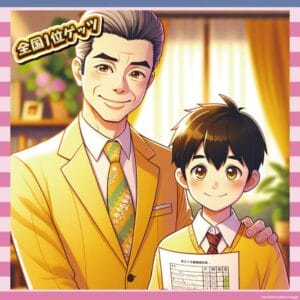 【衝撃】ダンディ坂野の小6息子、全国模試で1位ゲッツｗｗｗ