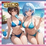 【動画】ビーチで日焼け止めを塗るおっぱい姉ちゃん&ぷりケツ姉ちゃん、目撃されるwww