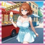 【動画】おっぱいプルンプルンさせながら移動販売する女さん、民の心を掴んでしまう