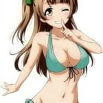 【画像】この水着ことりちゃん、エッチすぎるから何度もイクー！！